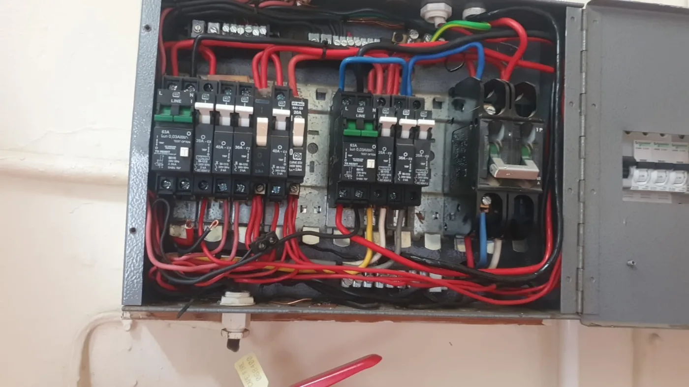 DB wiring and safety checks