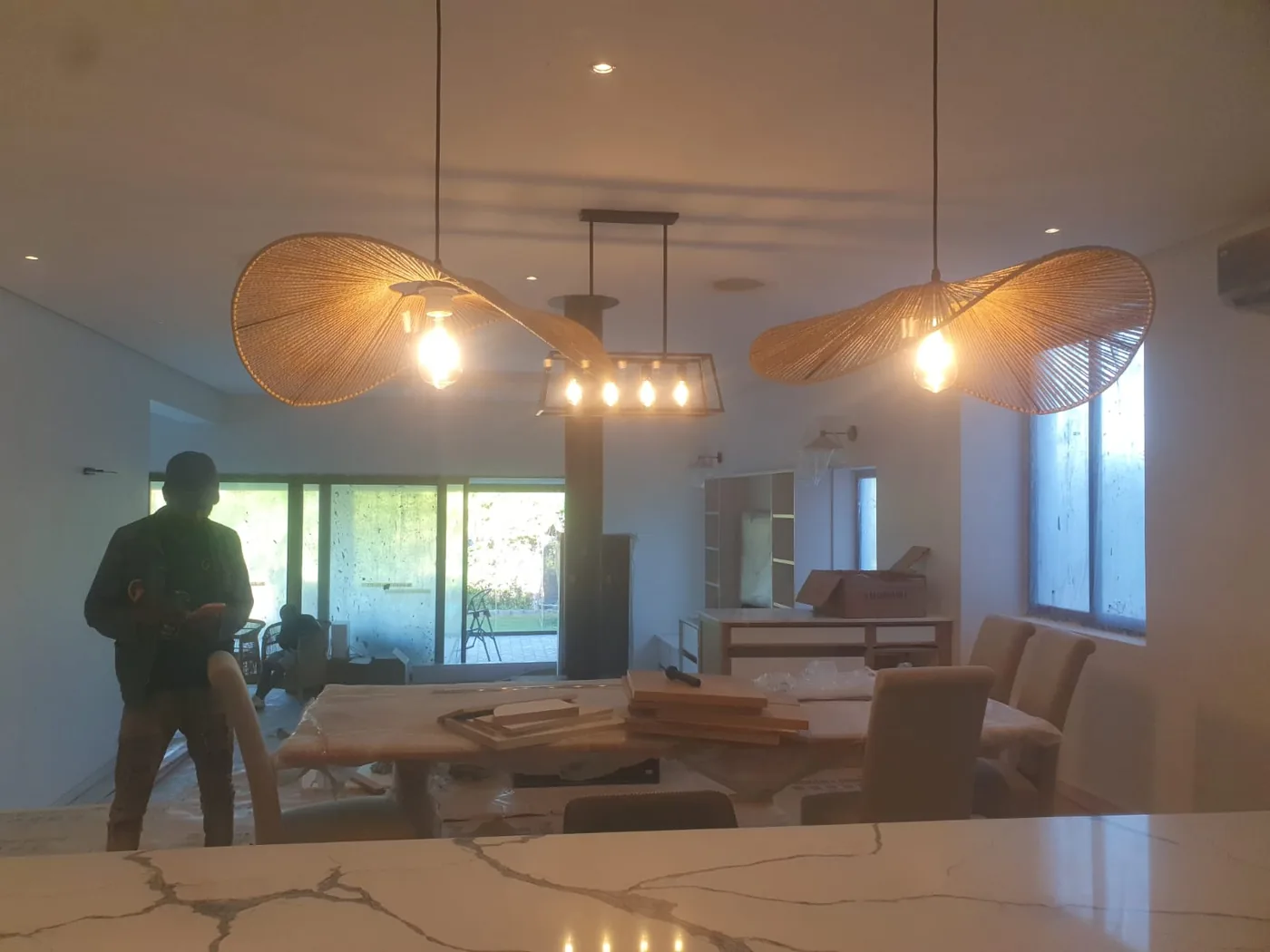 Lounge lighting project